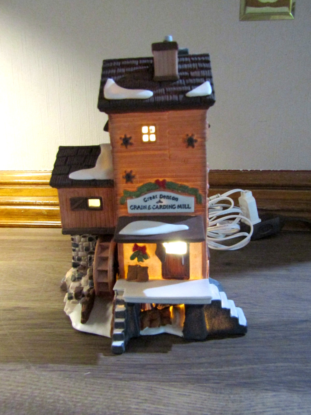 Dept 56, Dickens' Village Series, "Great Denton Mill" #58122, Retired/Pre-Owned