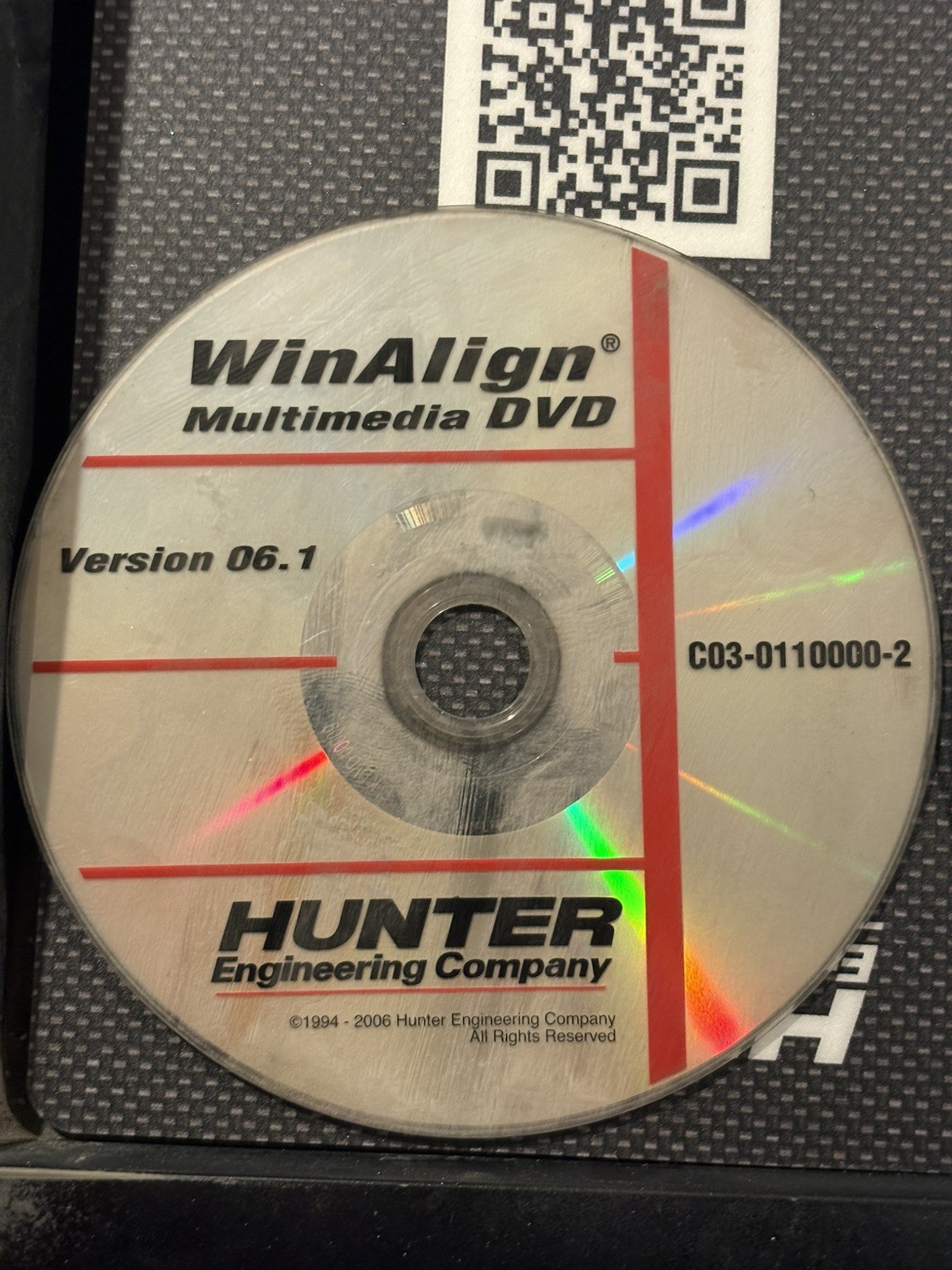 Hunter WinAlign 15.1.1 Software Disc Set Binder 2017-2018 Build 2980