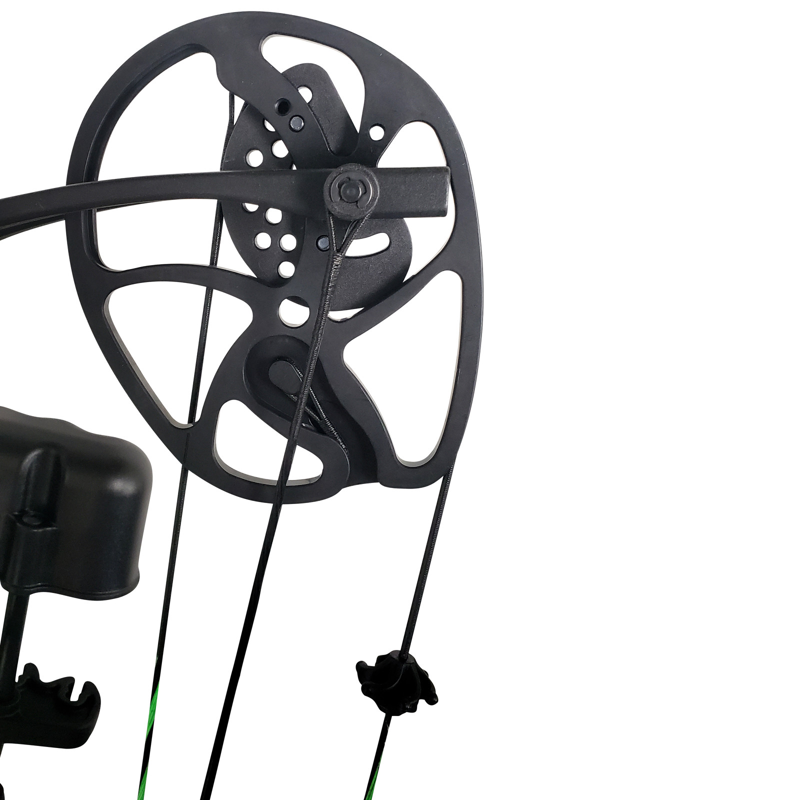 SAS Feud X 30-70 Lbs 19-31" Compound Bow Pro Package Black - Open Box