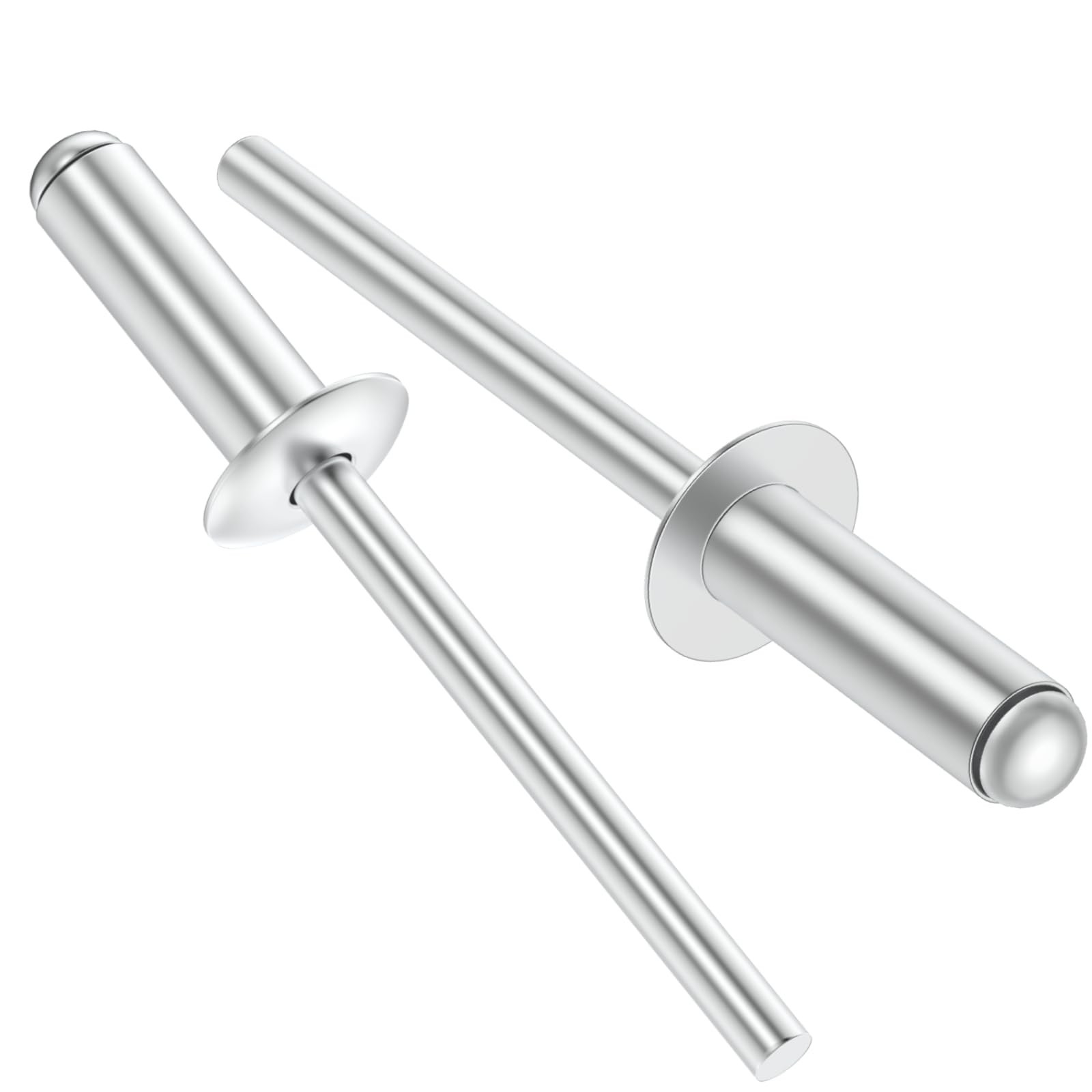 VGBUY (50pcs) 1/4" x1" Aluminum Blind Rivets, 6.3 x 25mm Pop Rivets,Rivets fo...