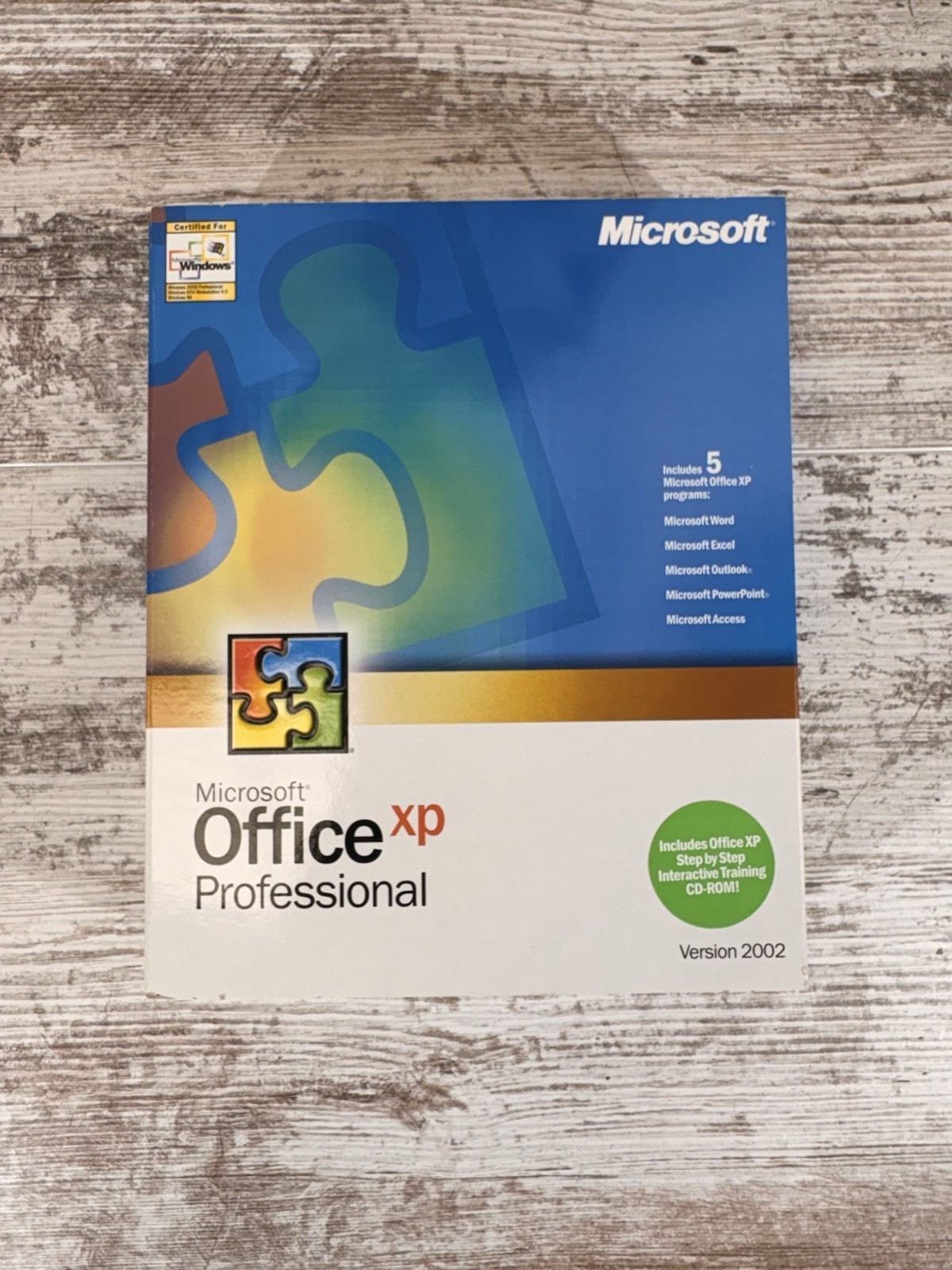 Windows XP Professional 2002 Original Disc Key & Manuals New Never Used
