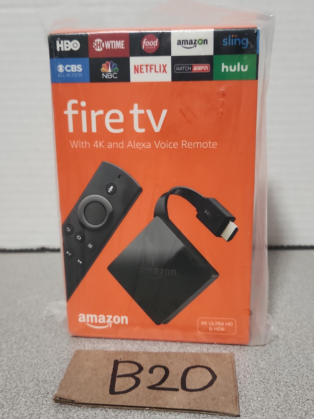 Amazon Fire TV 4K Ultra HD HDR Alexa Voice Remote Streaming Media Player