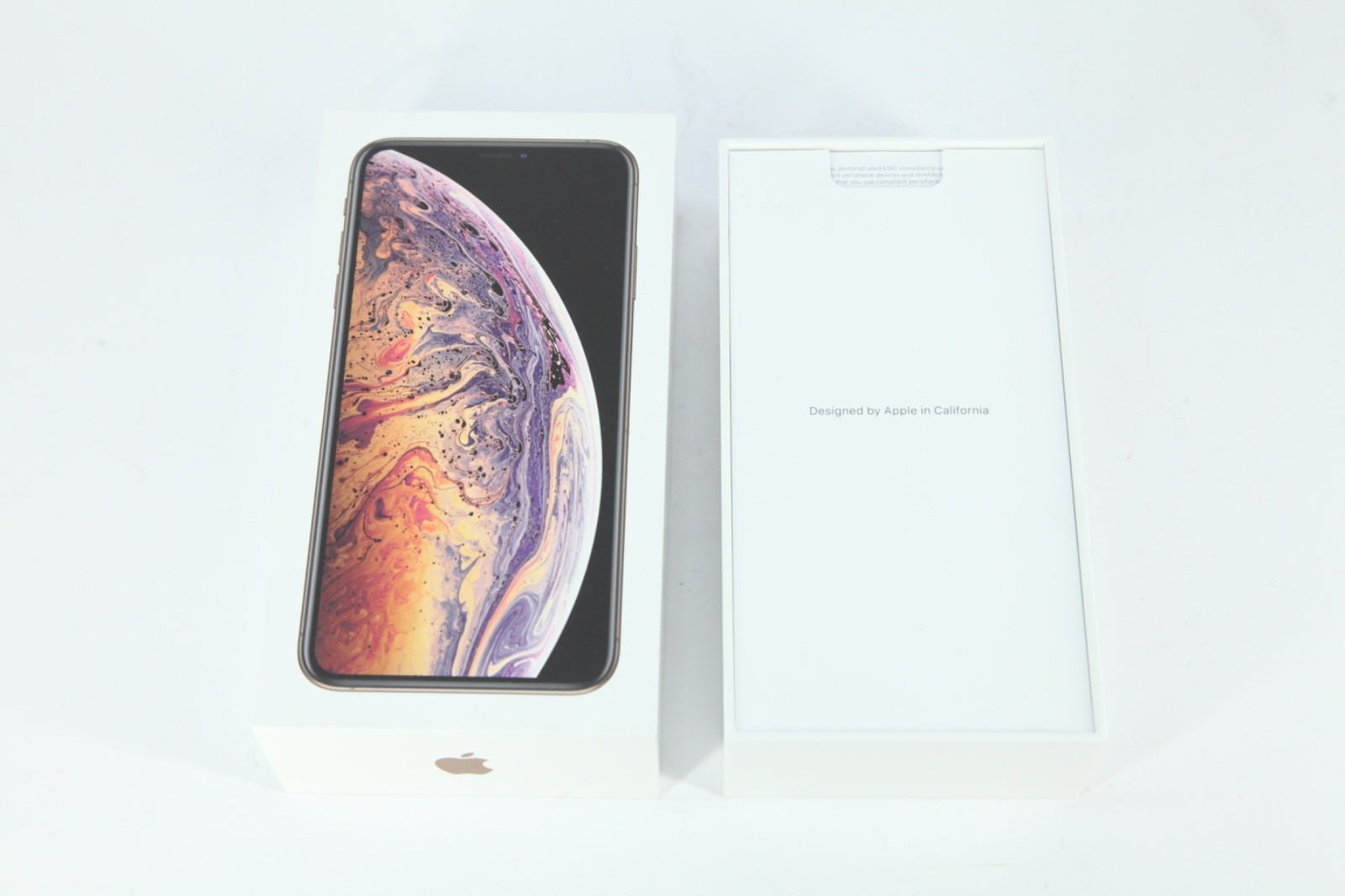 iPhone XS Xs Max 256 GB Box Original Apple Retail Packaging Gold, BOX ONLY