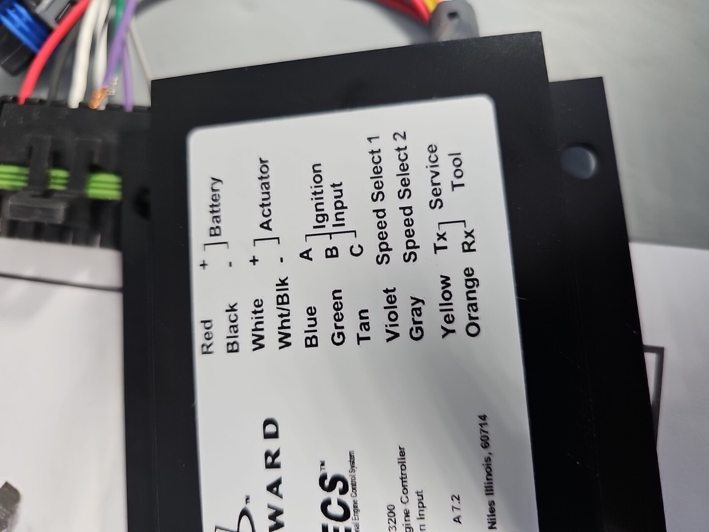 NEW OEM WOODWARD SA-4877 F APECS. Model 3200 New Programmable Engine Controller