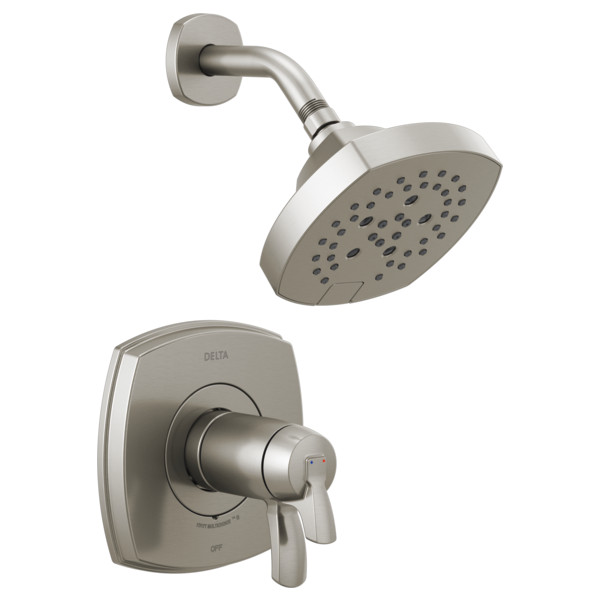 Delta Stryke 17 Thermostatic Shower Only Stainless-Certified Refurbished