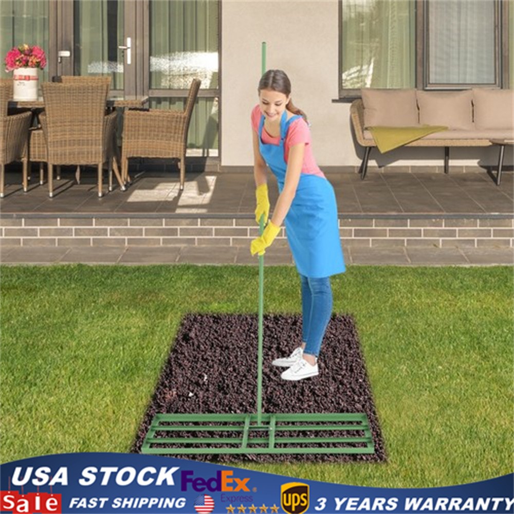 Lawn Leveling Rake 35.83*9.84 inch Level Lawn Tool for Garden Golf Course