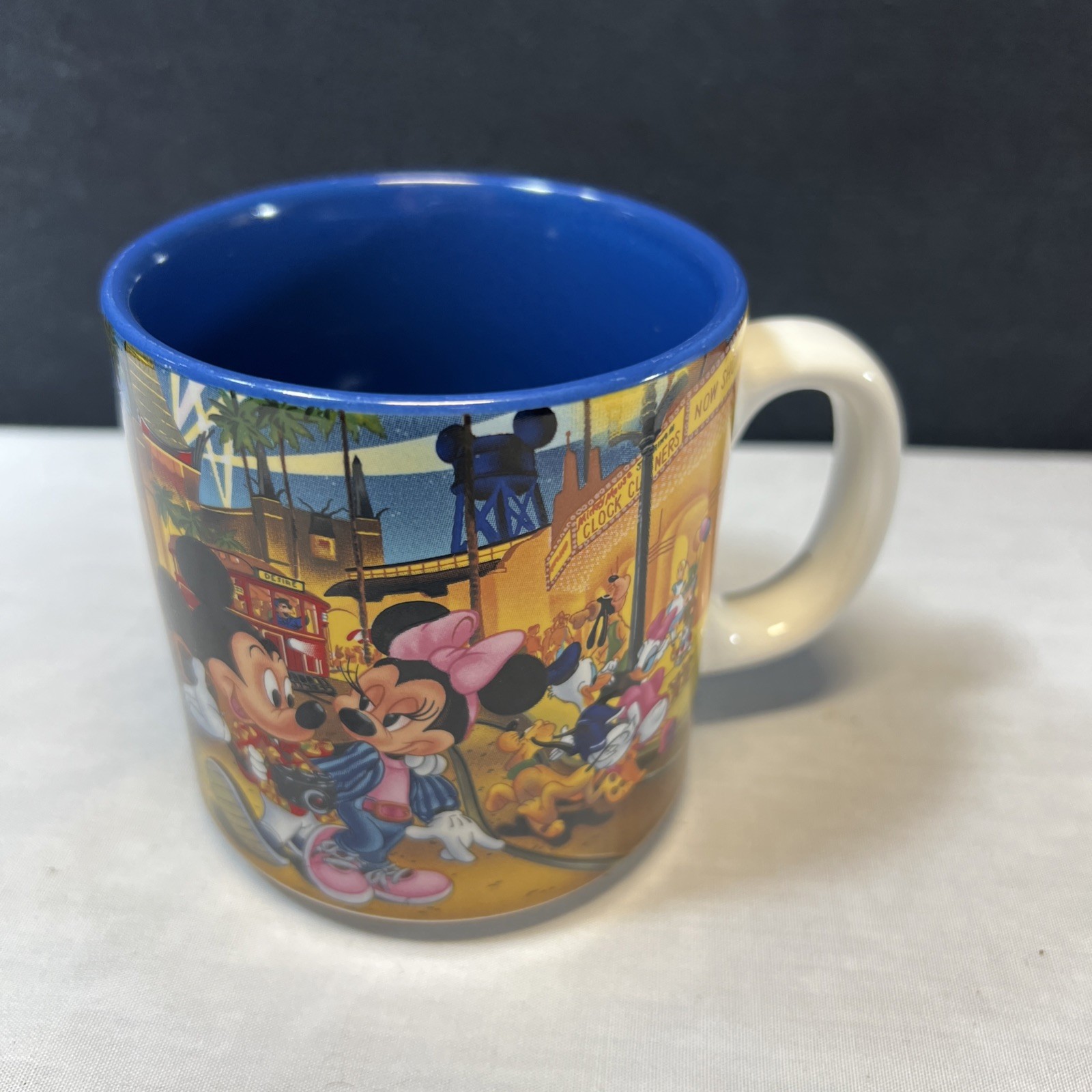 Disney MGM Studios Mickey, Minnie, Donald, Daisy Mug Made In Japan