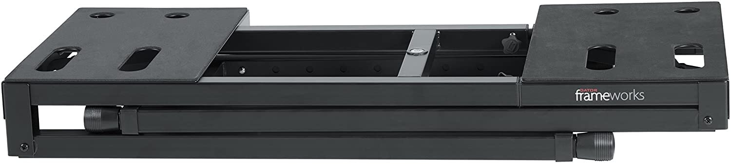 Gator Frameworks Keyboard and Audio Utility Table with Multi Point Adjustability