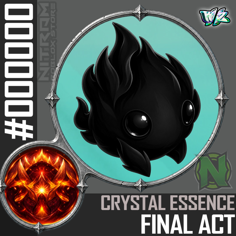 World Zero WZ - PET - CRYSTAL ESSENCE with FINAL ACT SKILL - #000000