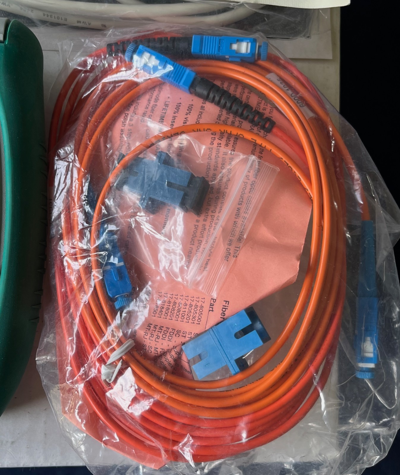 Microtest SimpliFiber Kit - Meter and 850/1300 Source with Accessories and Case