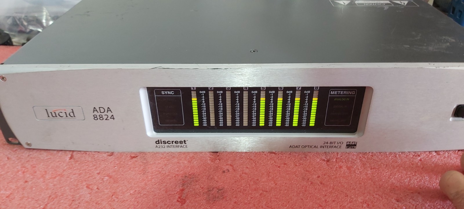 Lucid ADA8824 ADAT Optical Interface 24-Bit Make Offers! UPS Shipping! U-10