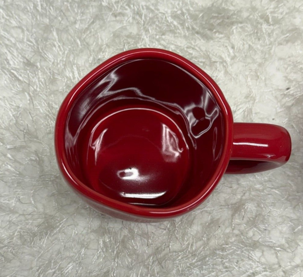 Rae Dunn "COFFEE" Drip & "MERRY CHRISTMAS" Mug Set