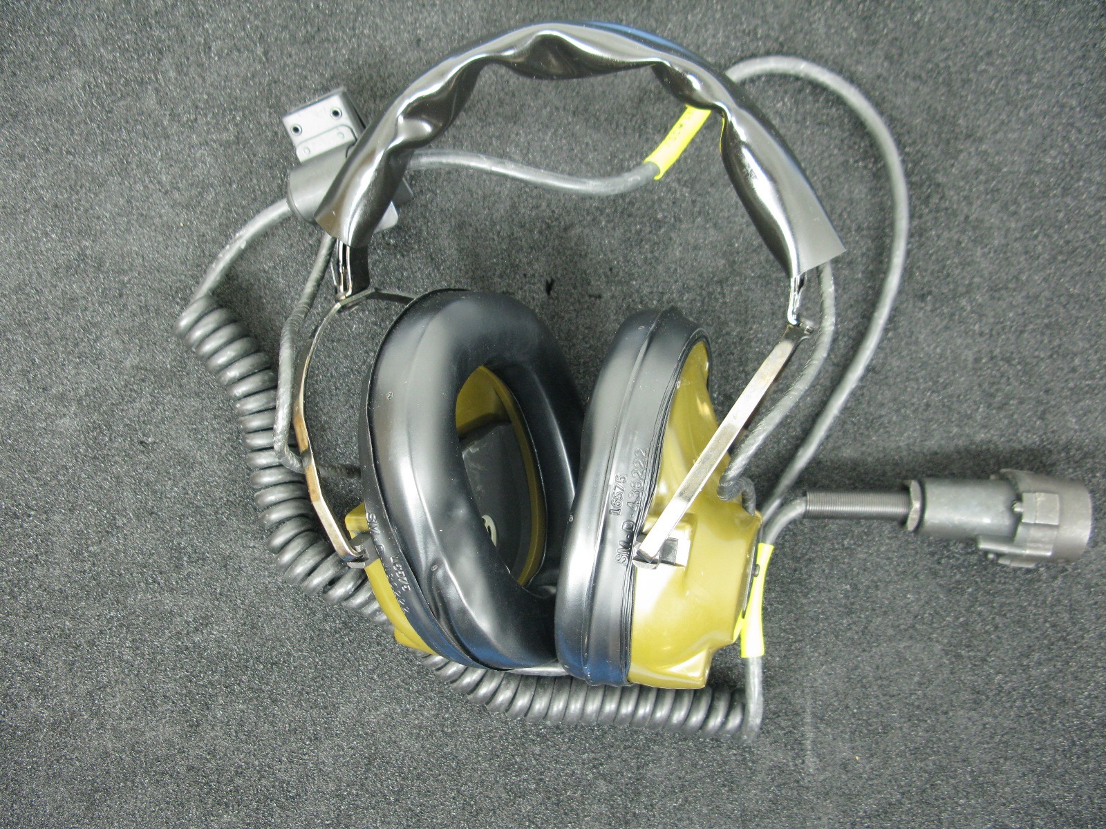 SONETRONICS HEADSET  #  H-227/U  NSN: 5965-00-226-2915 IN MILITARY PACKAGING NEW