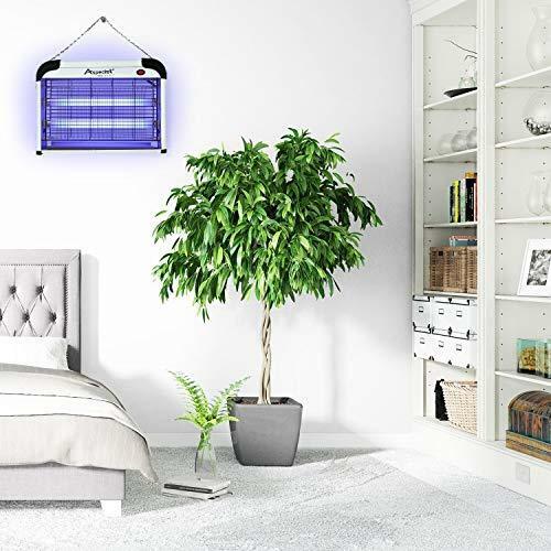 Aspectek Powerful 20W Electronic Indoor Insect Killer, Bug and Fly Zapper, Bulbs