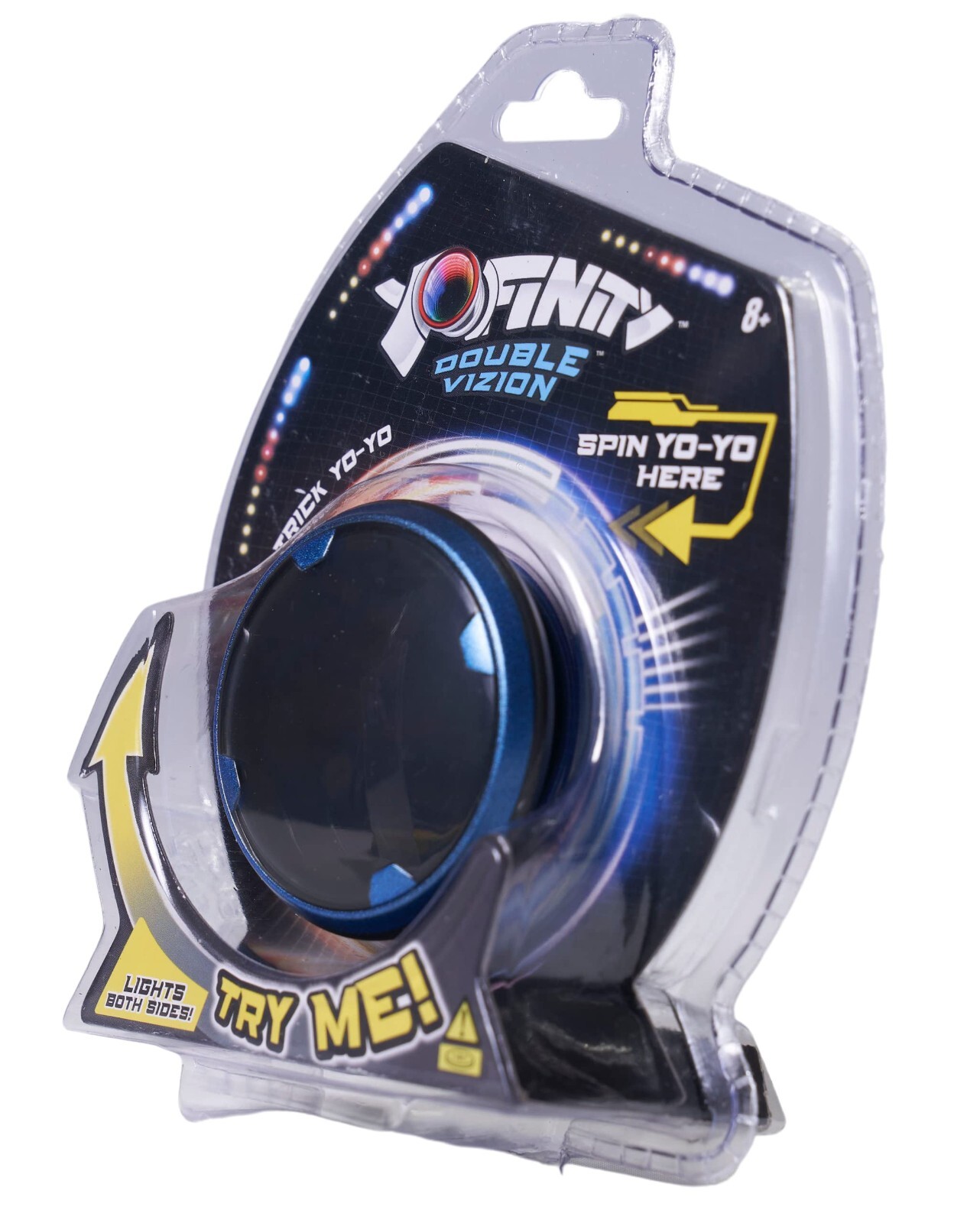 Goliath YoFinity Double Vizion Blue - Trick Light-Up Yo-Yo with LED Lights