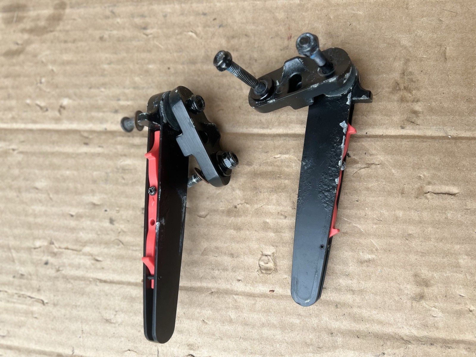 Motion Composites Wheelchair Sideguard Mounting Brackets C2 Helio