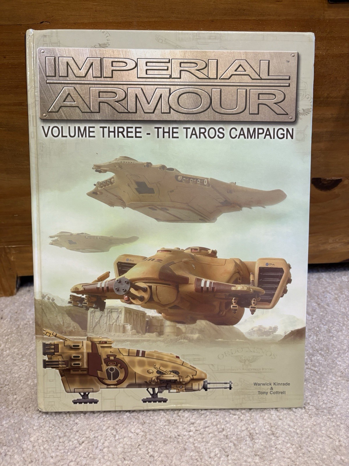 RARE SIGNED COPY IMPERIAL ARMOUR VOLUME THREE 3 THE TAROS CAMPAIGN WARHAMMER 40K