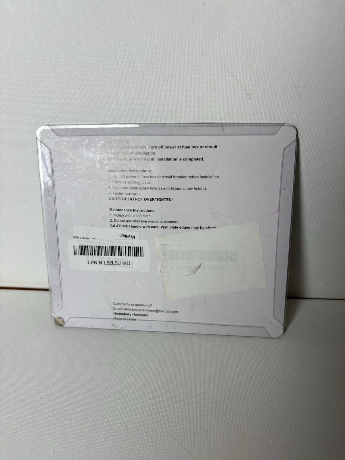 Pack Of 2 Light Switch Covers