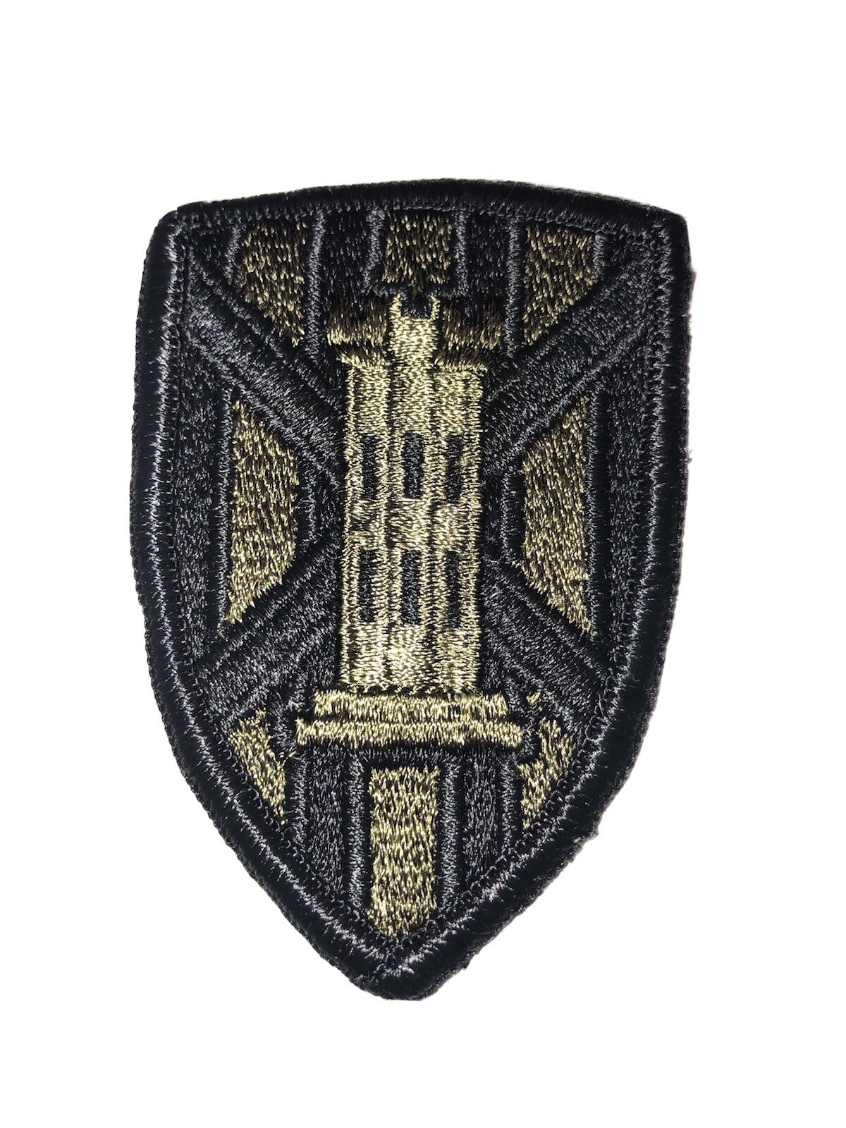7th  Engineer Brigade Subdued U.S. Army Shoulder Patch Insignia