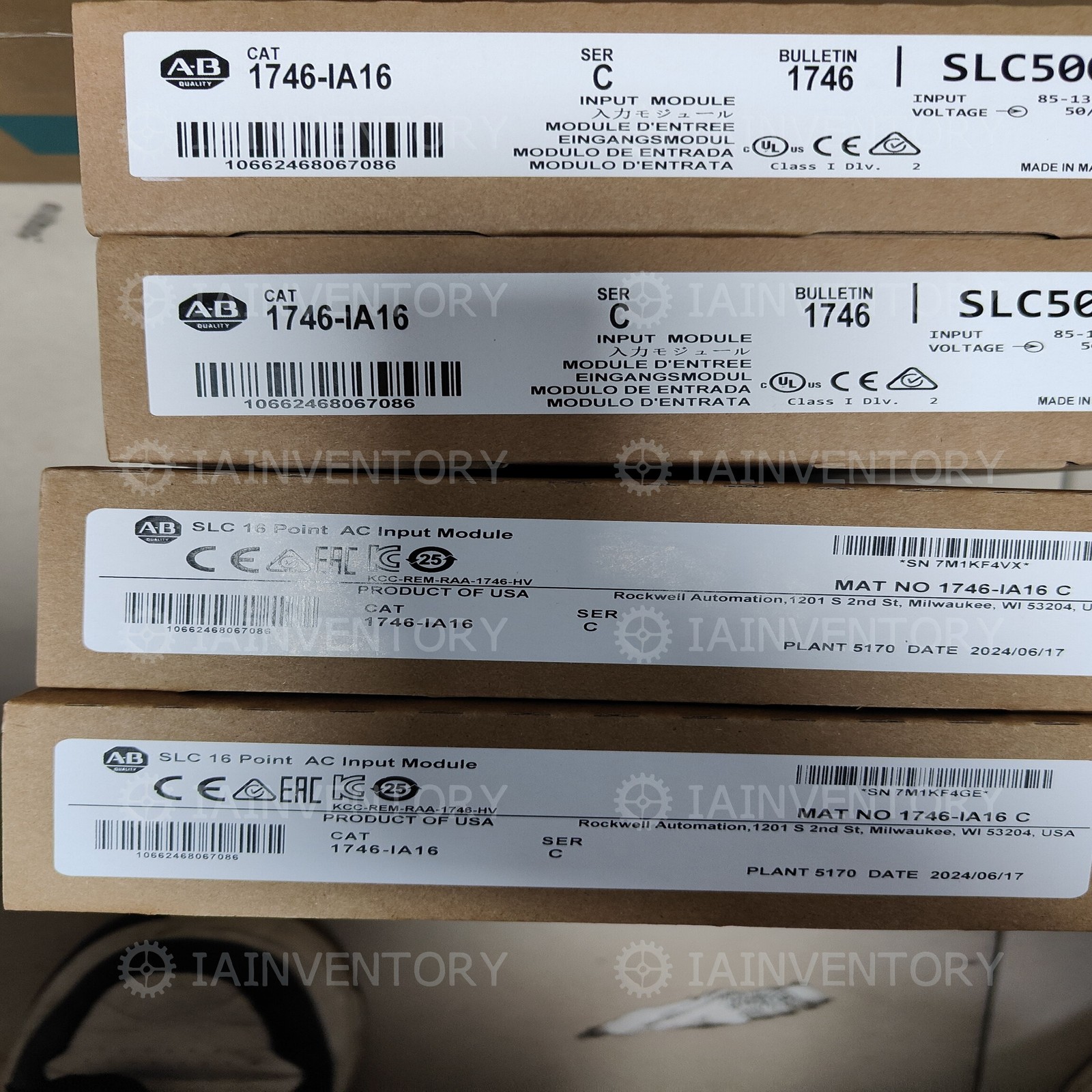 1PC New Allen-Bradley 1746-IA16 Warranty Included *Real US Stock*