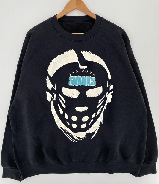 NHL San Jose Sharks logo graphic Sweatshirt unisex men women KV11534