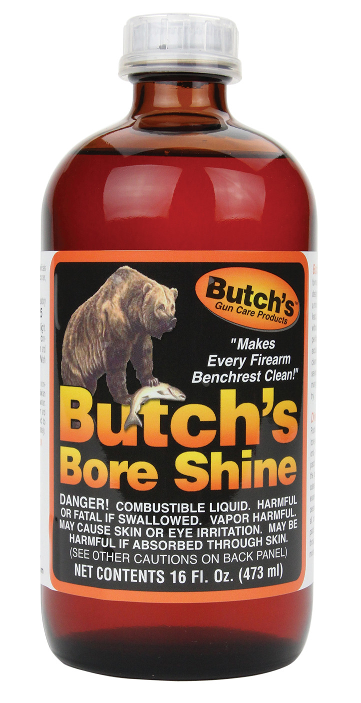 Butchs Original Bore Shine 16 oz Bottle Remove Carbon Build-up Non-abrasive 2941