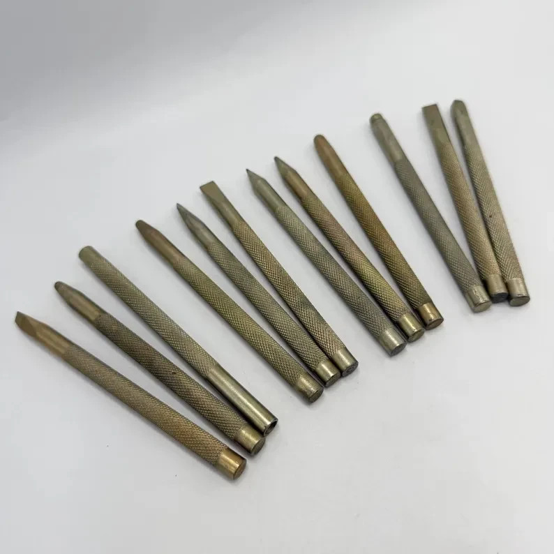 USSR 1978 Vintage Set Complete Tool Embossing Old Hammer Repousse Chasing Kit
