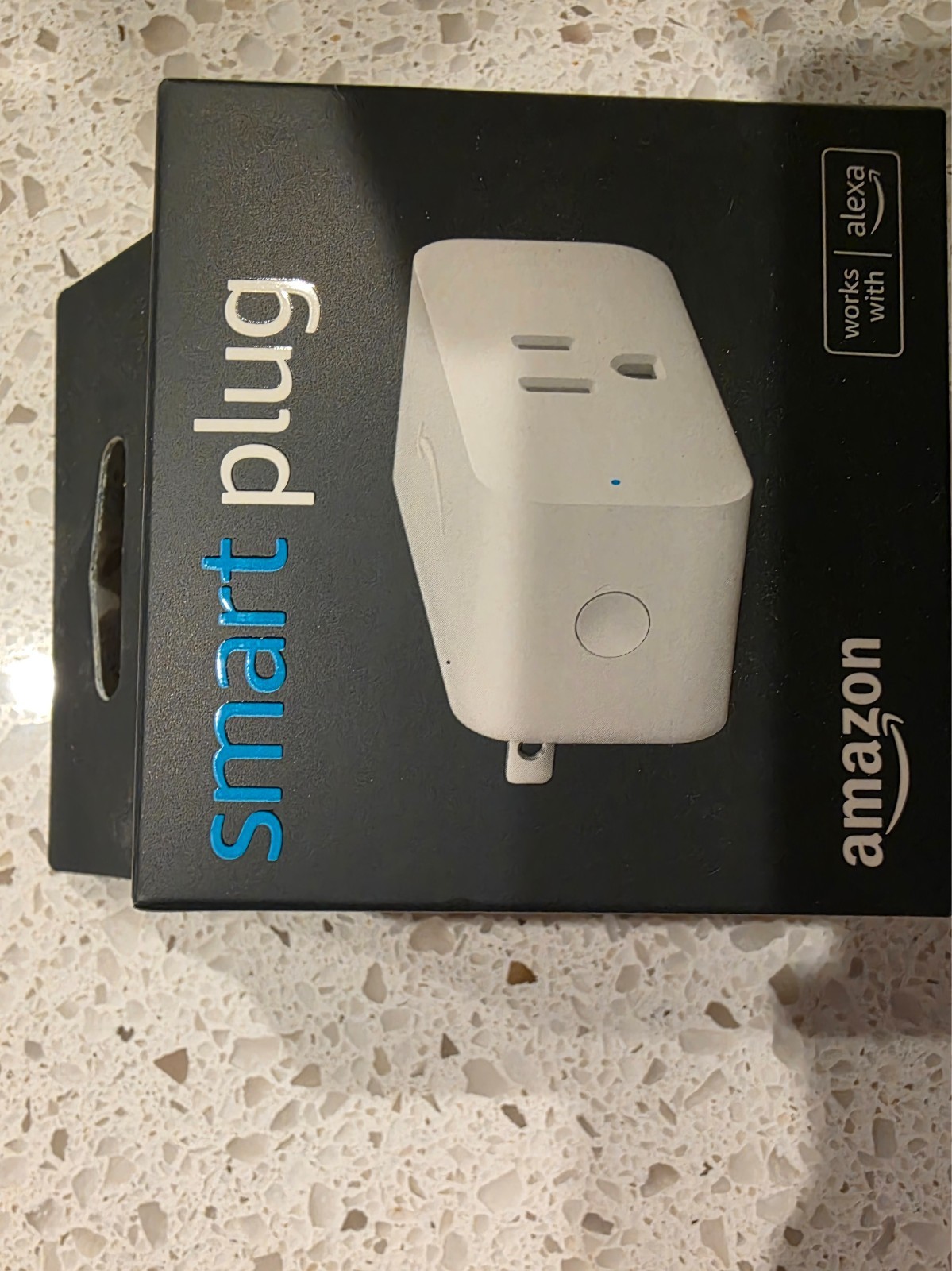 AMAZON SMART PLUG 3 PRONG 1 OUTLET - MODEL # C2YY37 - WHITE - NEW, SEALED
