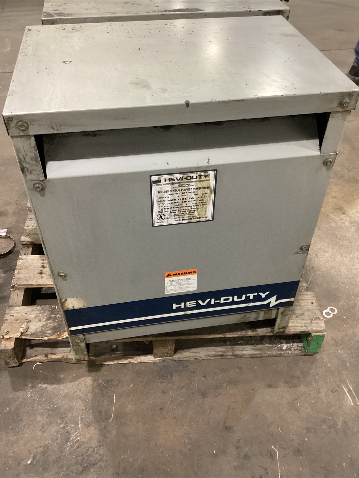 Hevi-Duty ET2H30S Shielded General Purpose Transformer 30 kva 3 PH  #650NRZ5