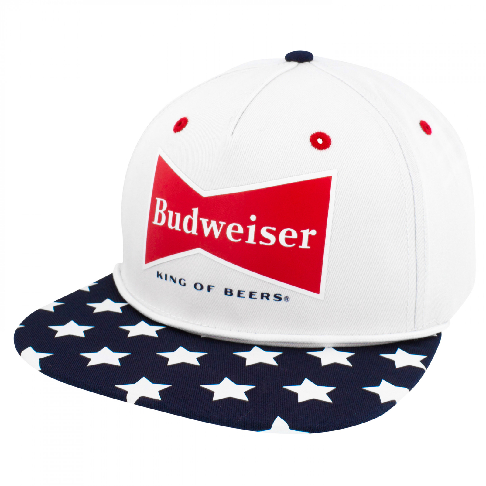 Budweiser American Flag Rope Golfer Hat Multi-Color