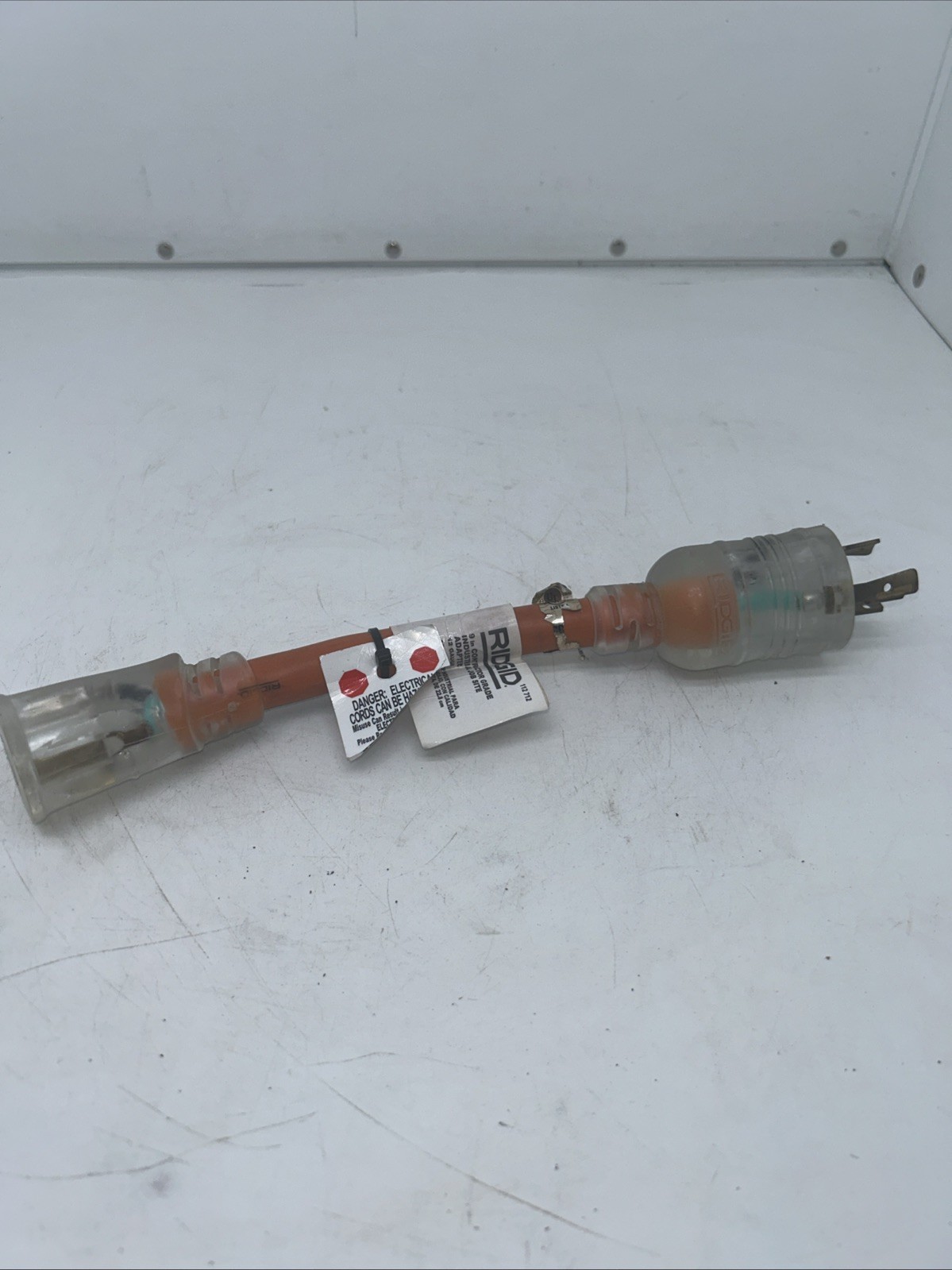 RIDGED 9” Contractor Grade Industrial Job Site Adapter 12 Gauge Generator J65