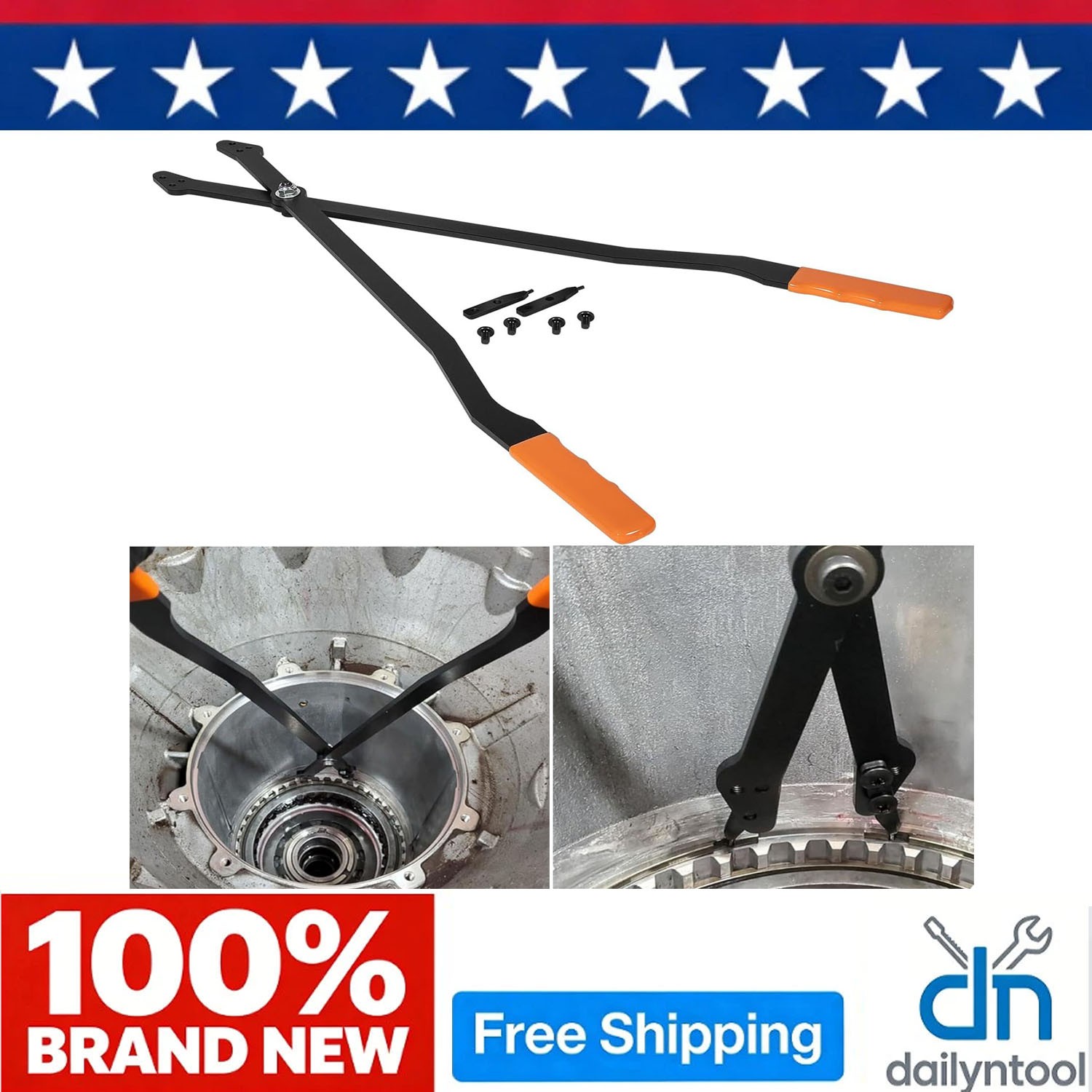 26" Internal Retaining Ring Pliers Large Snap Ring Pliers with Straight Tips