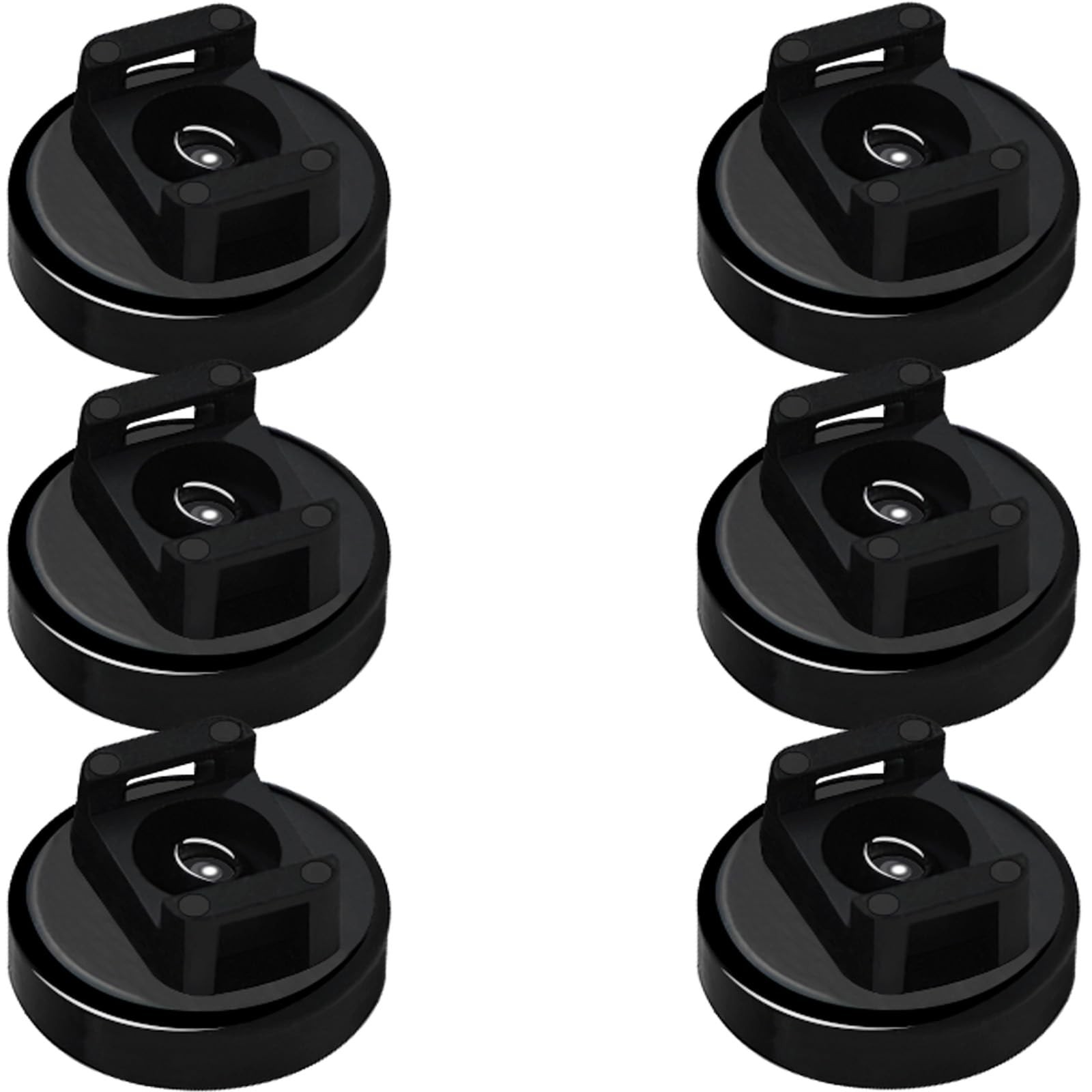 Magnet Zip Tie Mount Magnetic Zip Ties Mount 25LBS Strong Multipurpose Wire C...