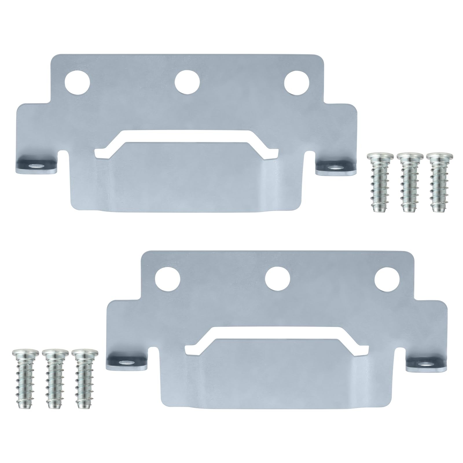 Spare Hardware Parts 139301 Mounting Plates Bed Frame Brackets and Silver