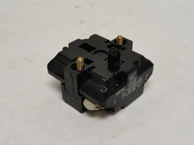205583 New-No Box; Microswitch PTCE Contact Block; 1-NC; 600VAC/125VDC
