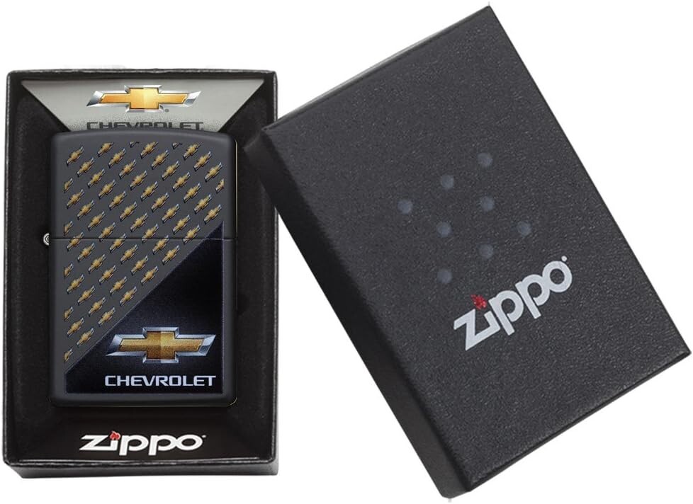 Zippo 29580 chevy Logo black Matte