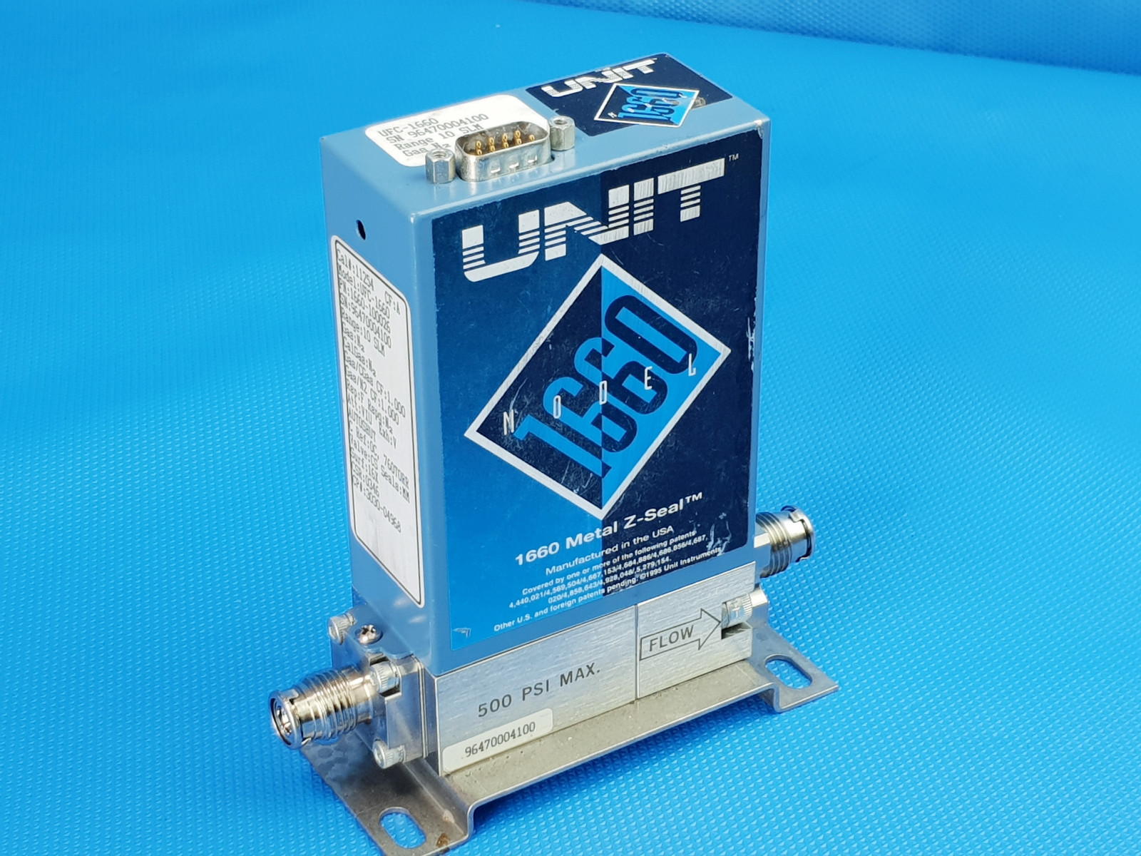 Unit UFC-1660 Mass Flow Controller PN: 1660-100026 10 SLM Gas N2 Inc VAT