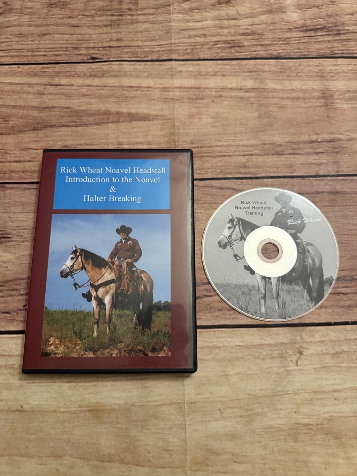 Rick Wheat Noavel Headstall Intro to Noavel & Halter Breaking DVD Tested