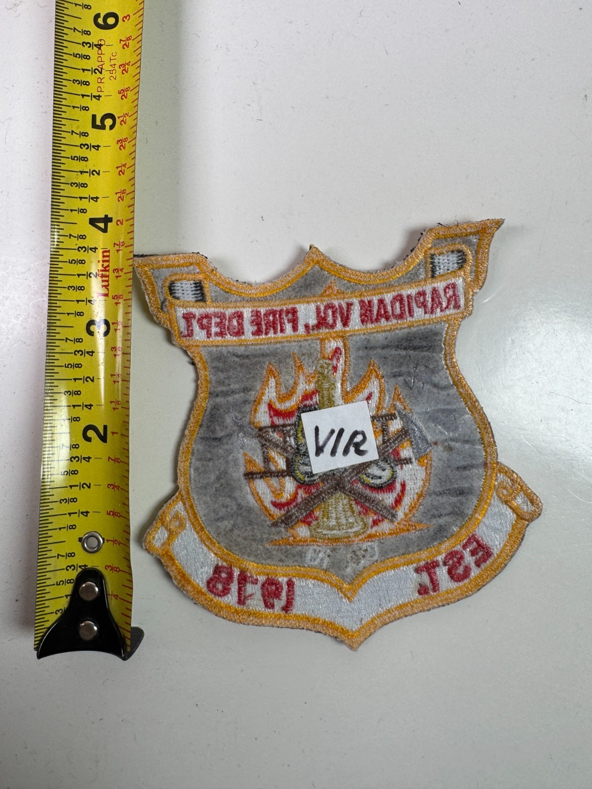 Rapidan Virginia Co #10 Fire Patch A9