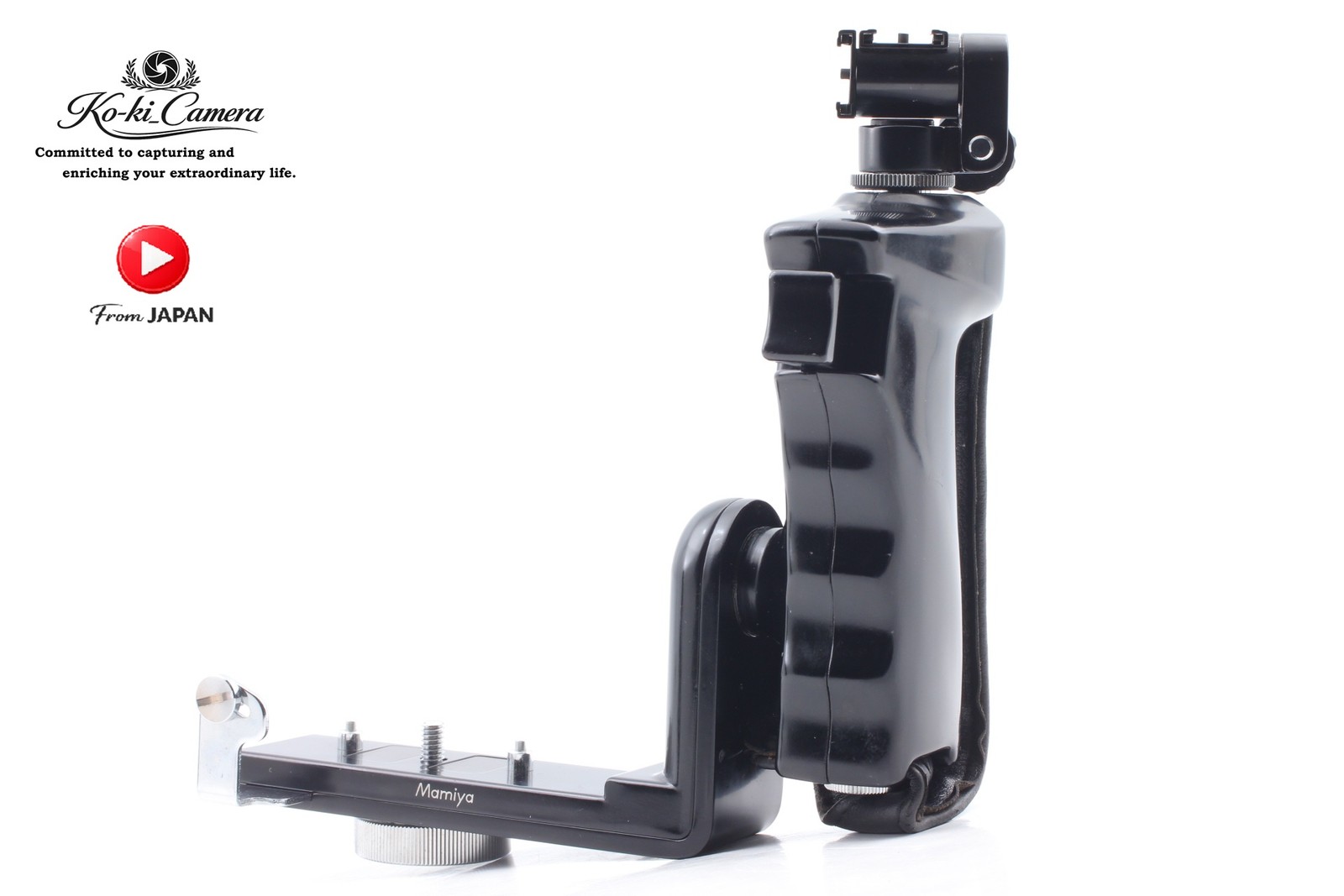 [MINT w/Shoe Unit] Mamiya Multi Angle Left Hand Grip for RB RZ C330 From JAPAN