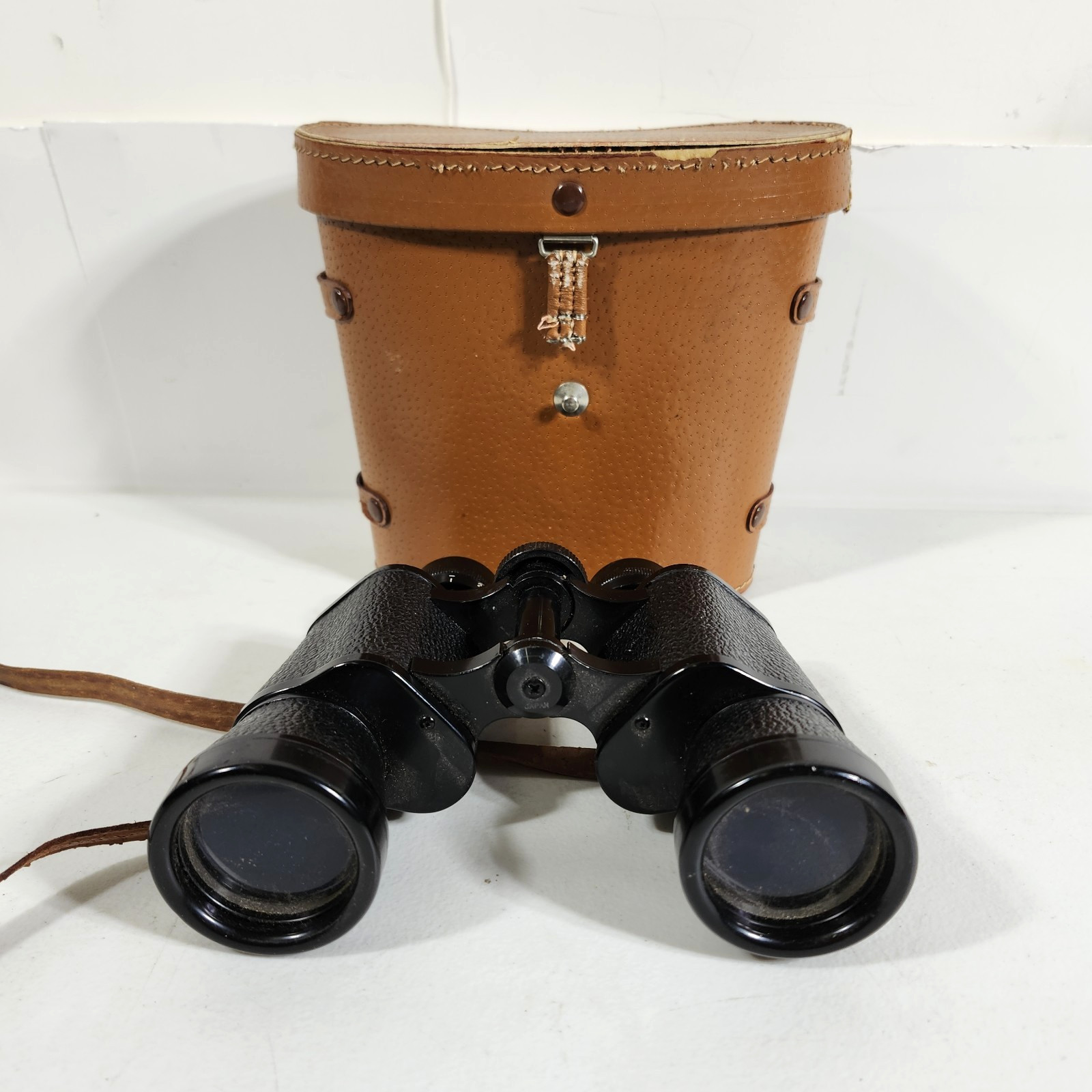 Vintage Wuest H-19 Binoculars 8x40 Field 6.5 Triple Tested Coated TT No 6-62786