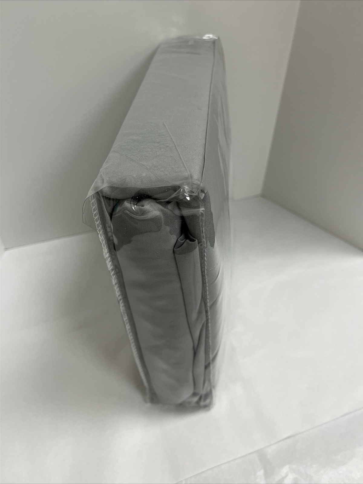 OCM College Dorm Microfiber 3 Piece Sheet Set Twin XL Solid Gray - New & Sealed