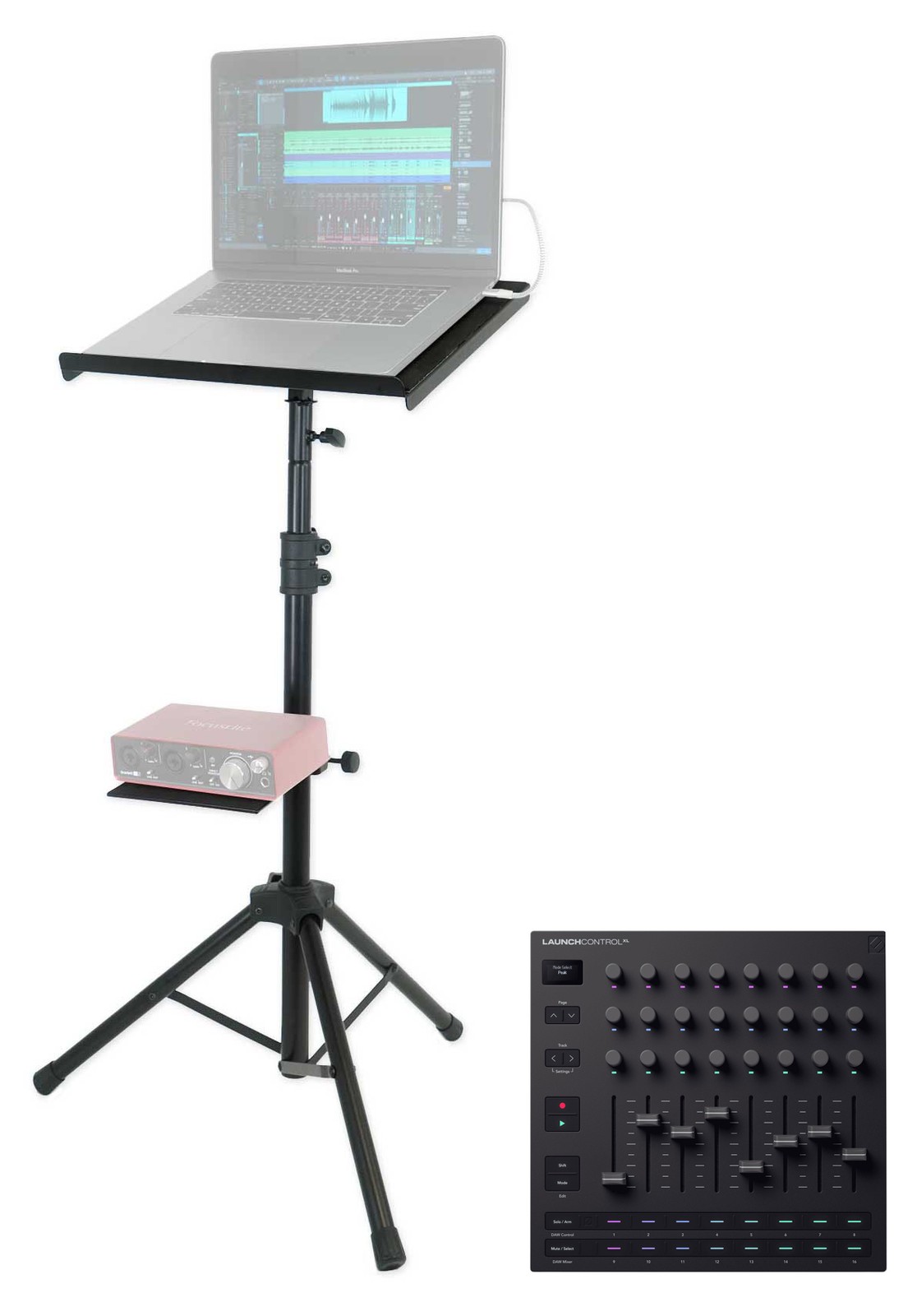 Novation Launch Control XL 3 USB/MIDI Studio Controller+Ableton Live Lite+Stand