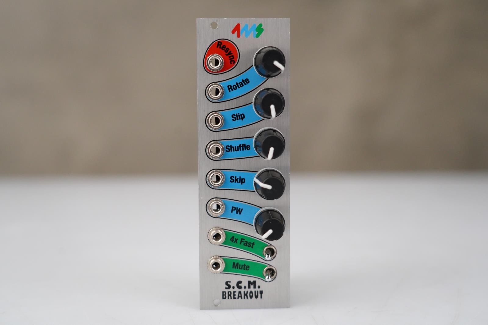4ms SCM Shuffling Clock Multiplier Breakout Eurorack Module #58412