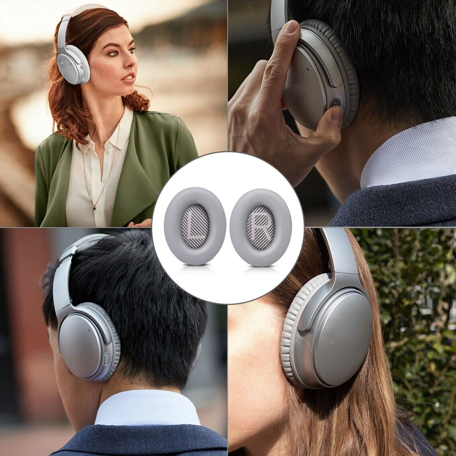 Ear Pads for Bose QuietComfort QC35 I II Headphones Replacement Soft Cushion