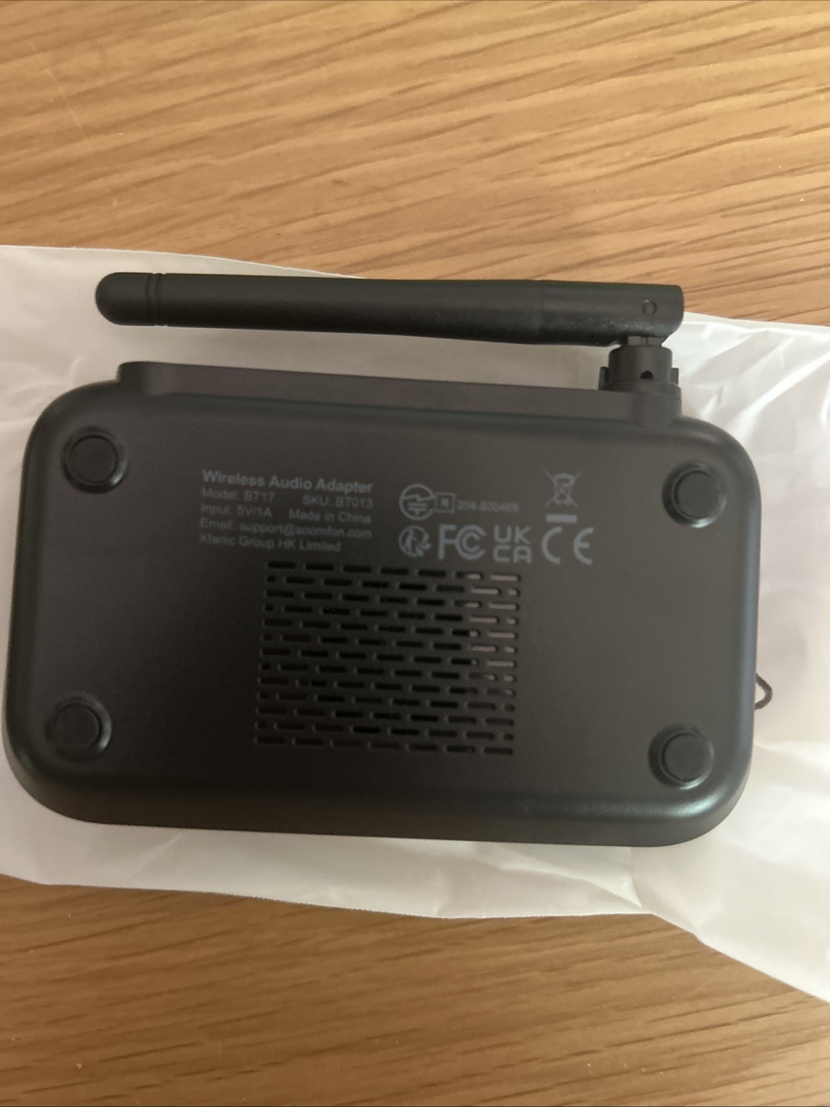 SOOMFON Bluetooth Transmitter for TV 3-in-1 Bluetooth 5.0 Transmitter Receiver