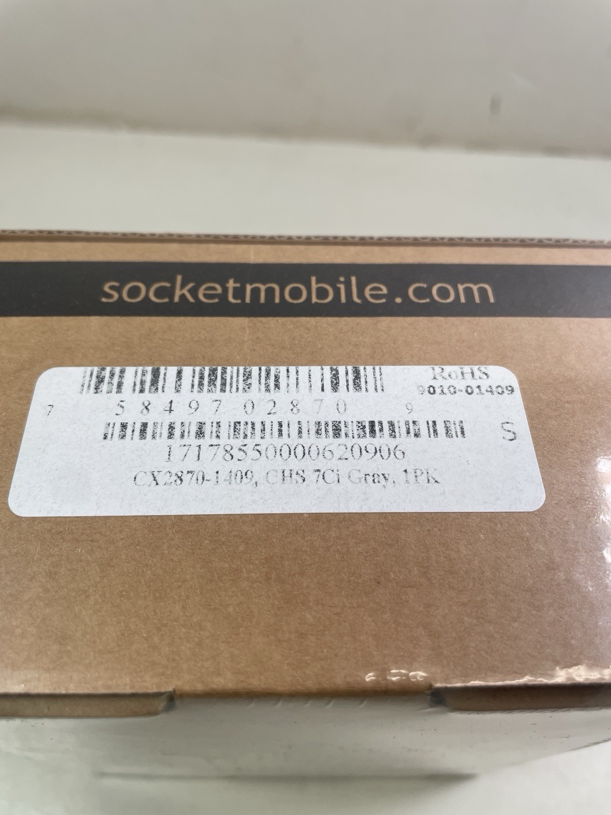 Socket Mobile CHS 7CI CX2870-1409 Gray Barcode Scanner Open Box
