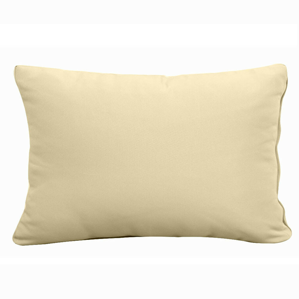 |SLIPCOVER ONLY| S3 Outdoor Bolster Backrest Pillow Covers Knife Edge Full AD103