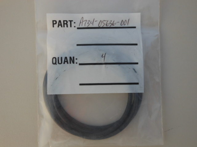 LAM RESEARCH  A734-05636 -1 O-RING (LOT OF 4)