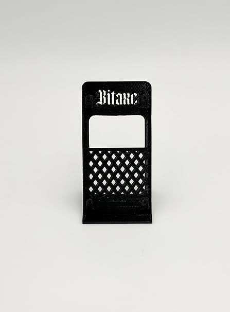 Bit Axe Miner Stand, Black Diamond Pattern Display Holder, Desktop Mining Rig Su